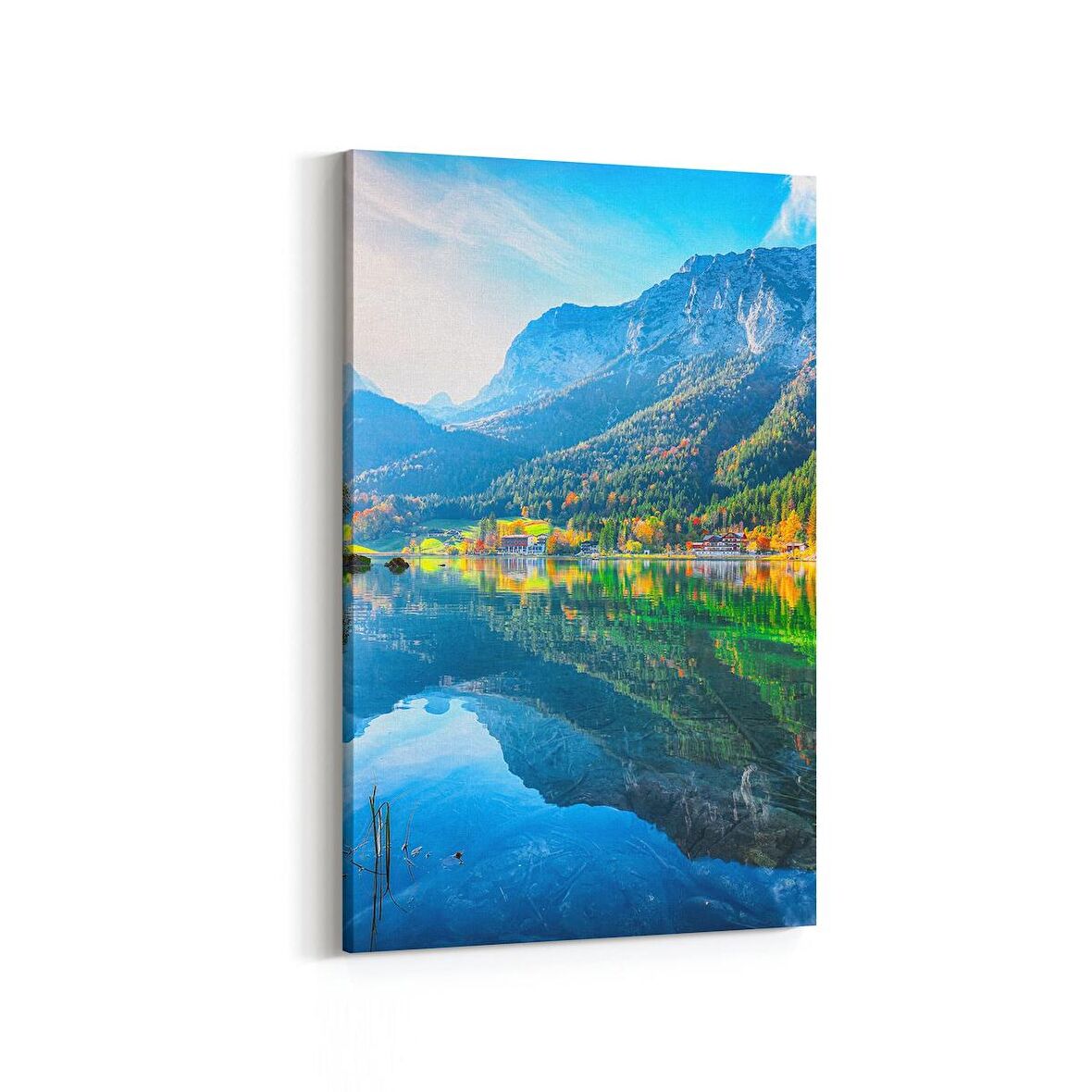 Olla 13318D Doğa / Manzara Görseli Dikey Kanvas Tablo (Ölçü: 80X120)