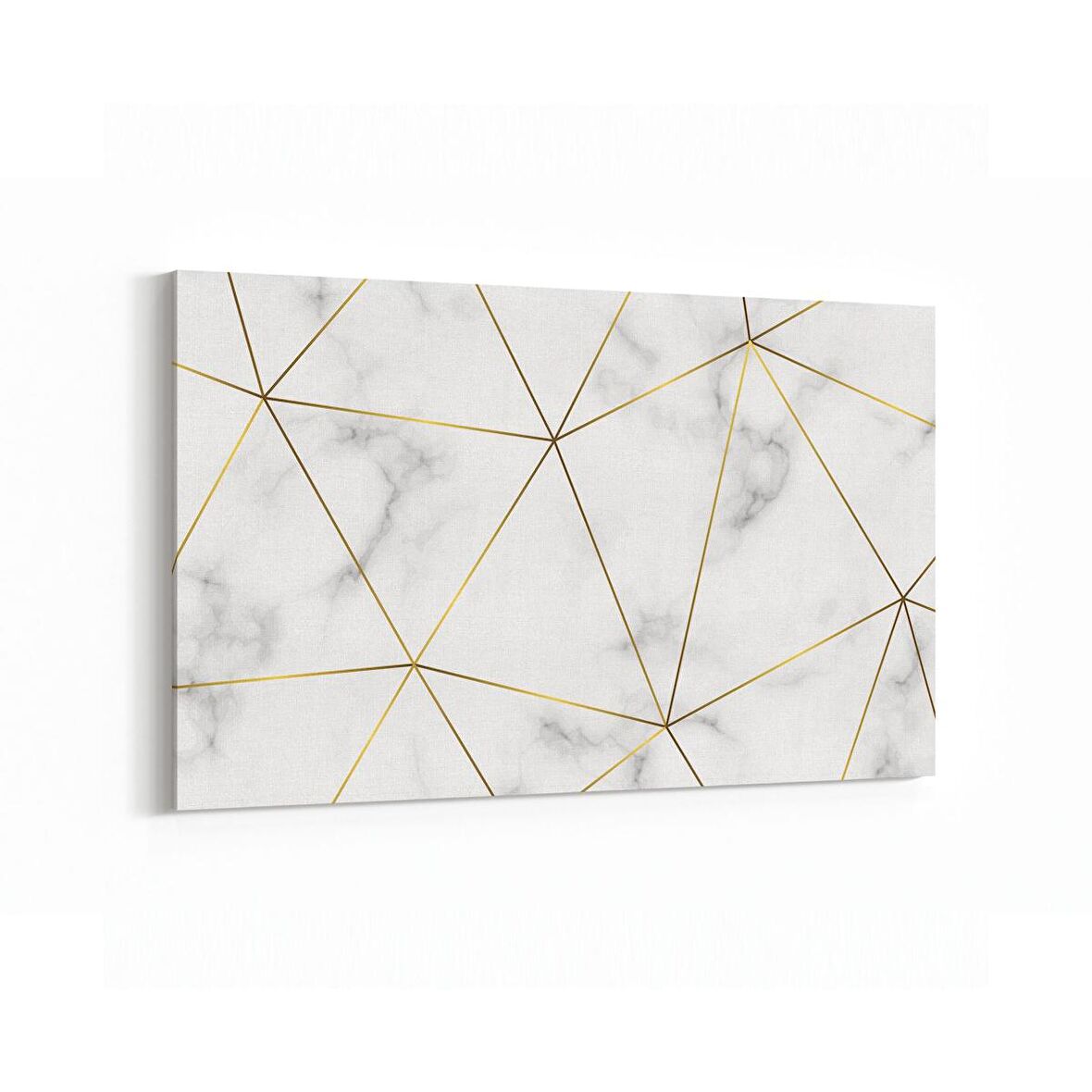 Olla 16736Y Mermer Desen Görsel Yatay Kanvas Tablo (Ölçü: 45X30)
