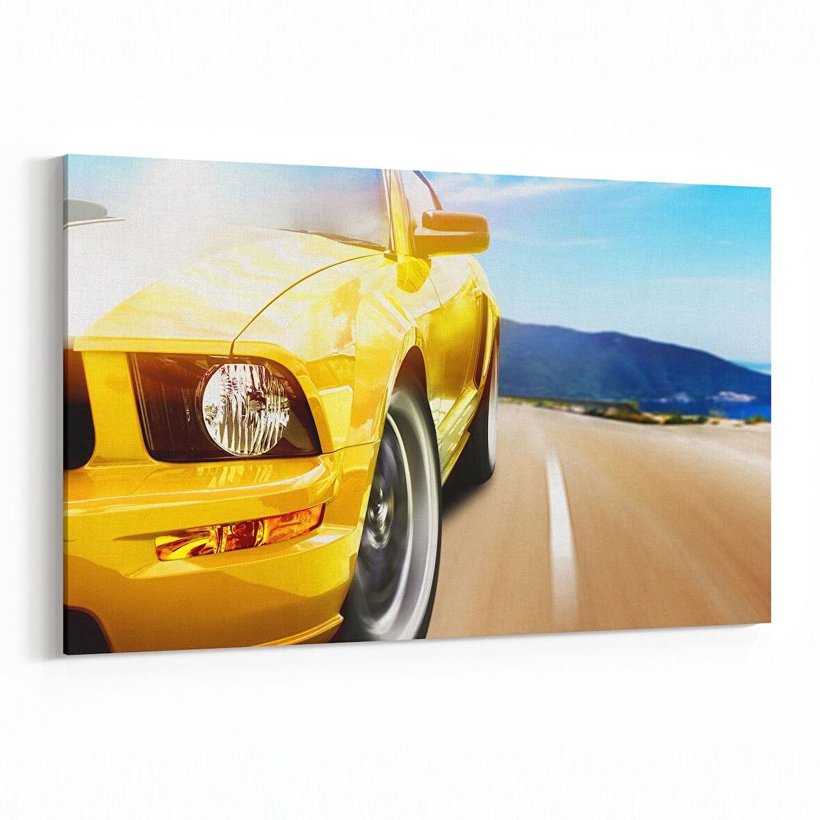 Olla 12287Y Araç Görseli Yatay Kanvas Tablo (Ölçü: 70X50)