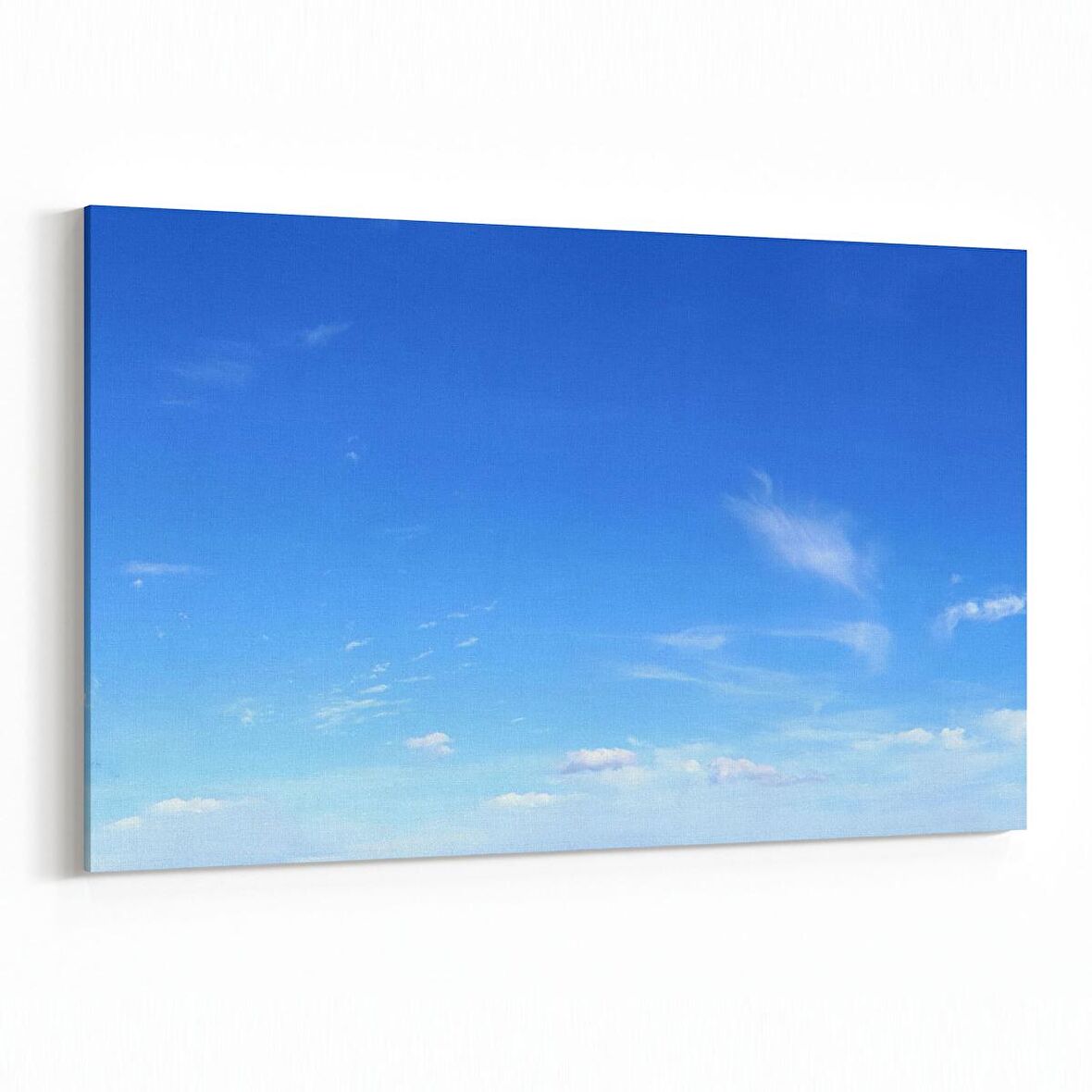 Olla 15687Y Gökyüzü Bulut Görseli  Yatay Kanvas Tablo (Ölçü: 30X20)