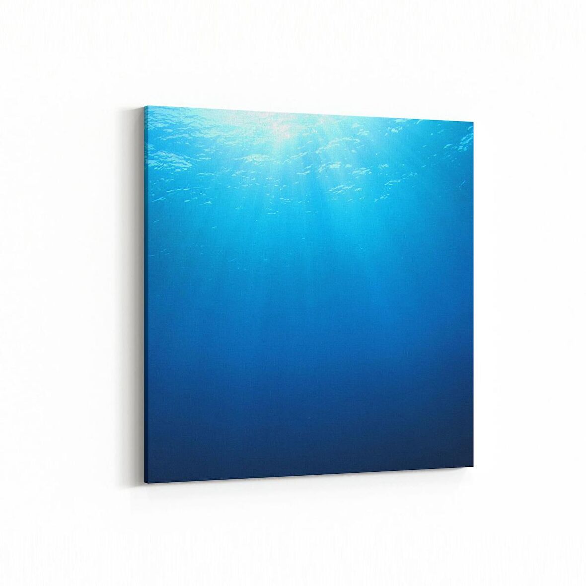 Olla 12968K Deniz / Okyanus Görseli Kare Kanvas Tablo (Ölçü: 25X25)