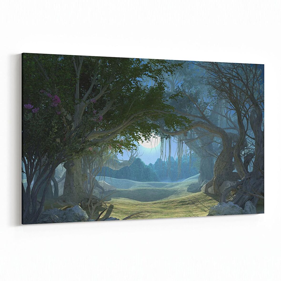 Olla 14035Y Doğa / Manzara Görseli Yatay Kanvas Tablo (Ölçü: 90X60)