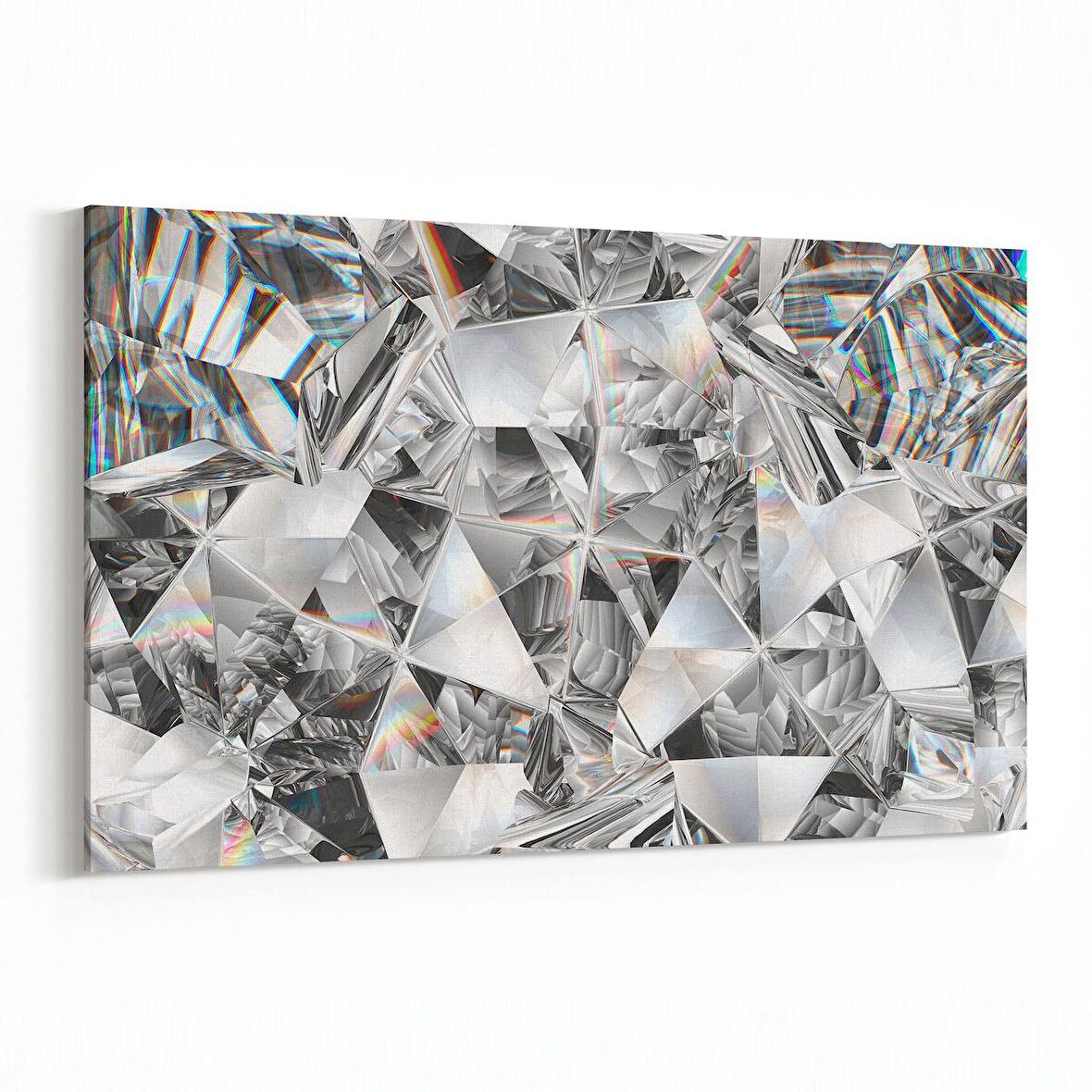 Olla 10209Y Abstract Görsel Yatay Kanvas Tablo (Ölçü: 150X100)