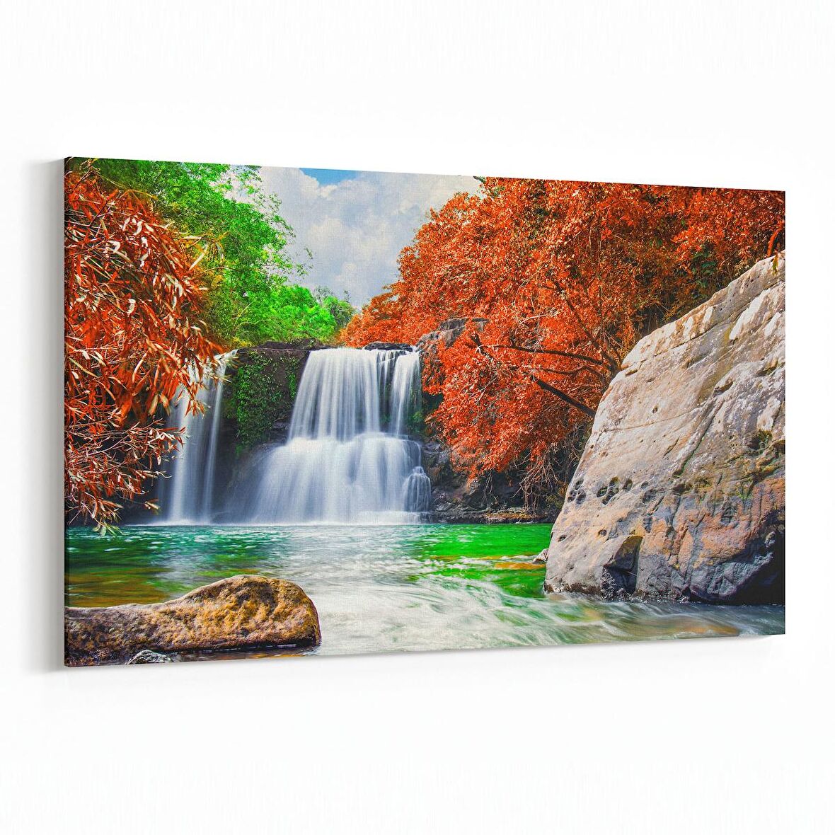 Olla 14348Y Doğa / Manzara Görseli Yatay Kanvas Tablo (Ölçü: 45X30)