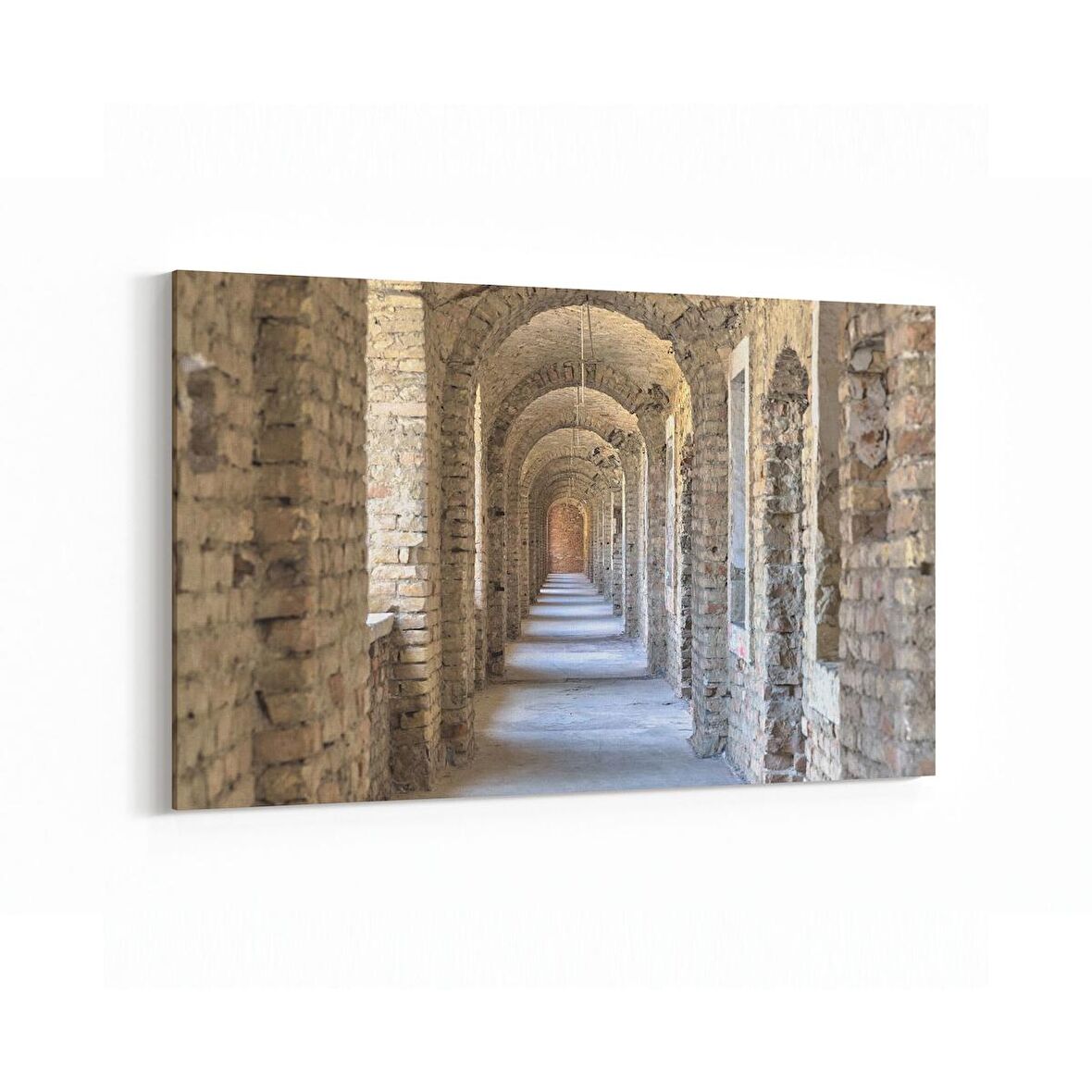 Olla 18442Y Yapı Görseli Yatay Kanvas Tablo (Ölçü: 150X100)