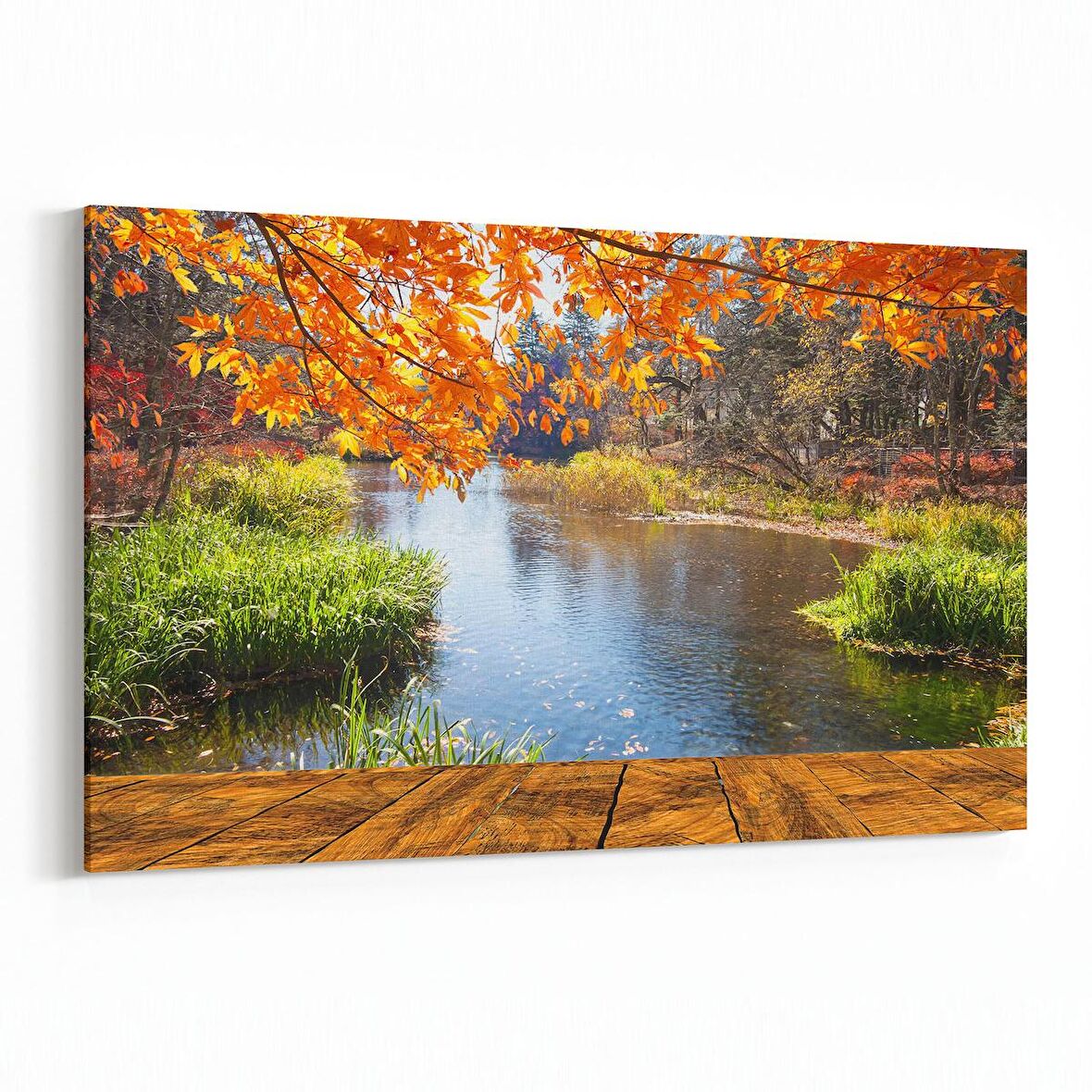 Olla 13171Y Doğa / Manzara Görseli Yatay Kanvas Tablo (Ölçü: 150X100)