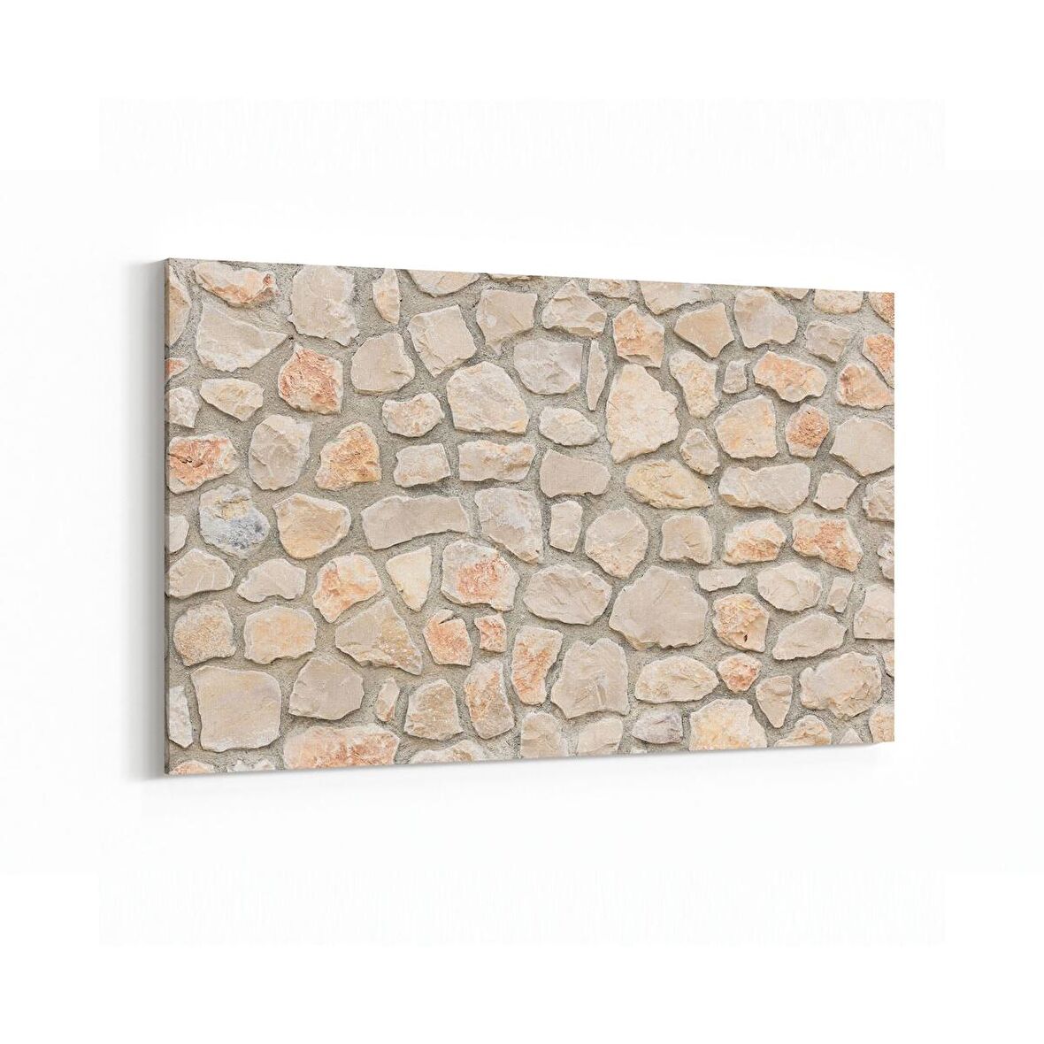 Olla 17472Y Taş / Tuğla Görseli Yatay Kanvas Tablo (Ölçü: 120X80)