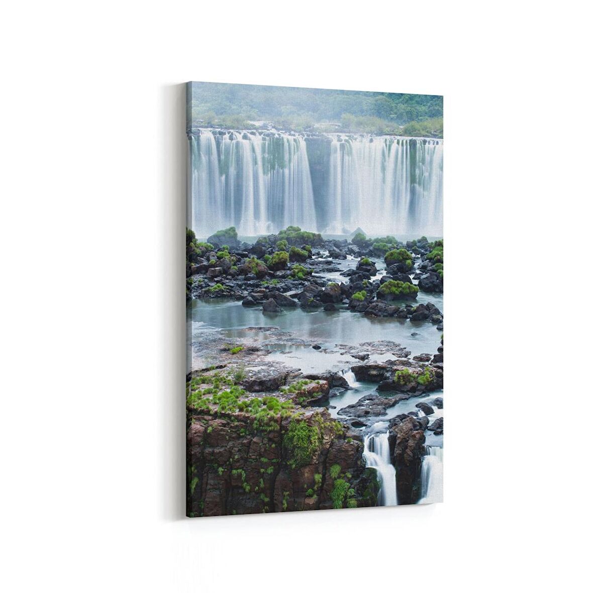 Olla 13465D Doğa / Manzara Görseli Dikey Kanvas Tablo (Ölçü: 80X120)