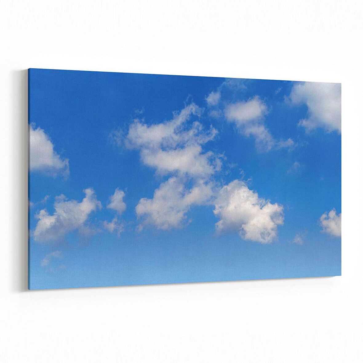 Olla 15383Y Gökyüzü Bulut Görseli  Yatay Kanvas Tablo (Ölçü: 150X100)