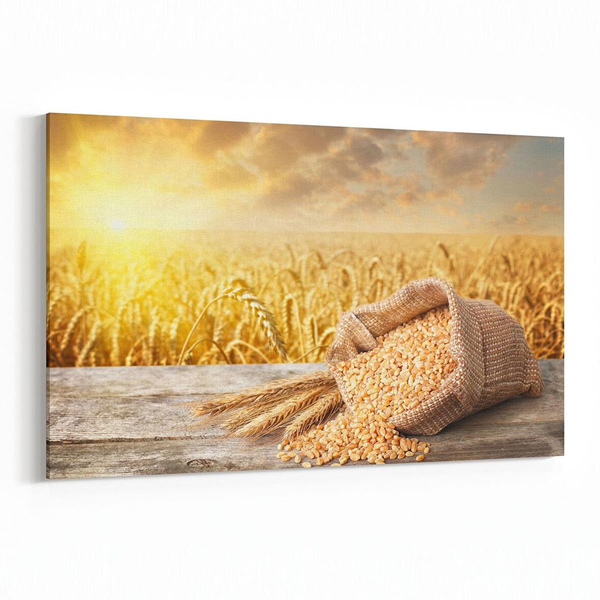 Olla 15253Y Gıda Görseli Yatay Kanvas Tablo (Ölçü: 90X60)