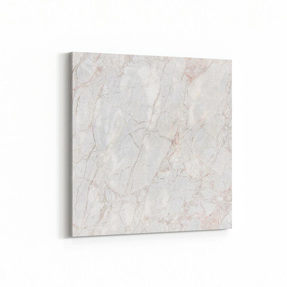 Olla 16682K Mermer Desen Görsel Kare Kanvas Tablo (Ölçü: 60X60)