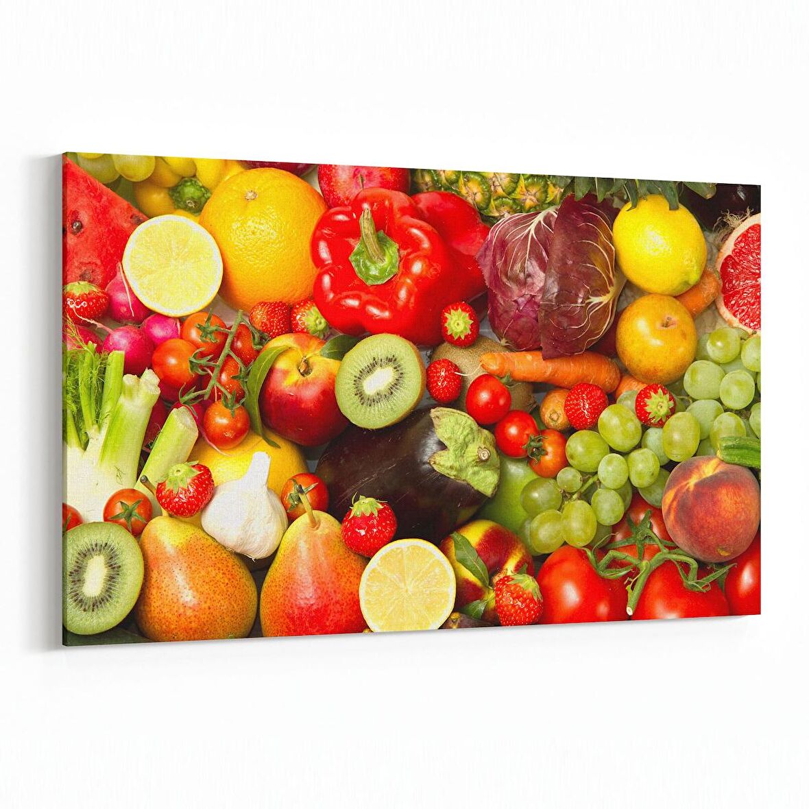 Olla 15016Y Gıda Görseli Yatay Kanvas Tablo (Ölçü: 150X100)