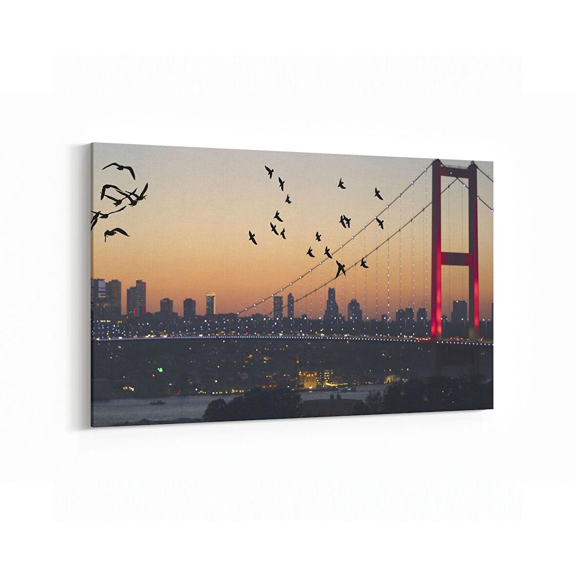 Olla 18843Y Yapı Görseli Yatay Kanvas Tablo (Ölçü: 150X100)