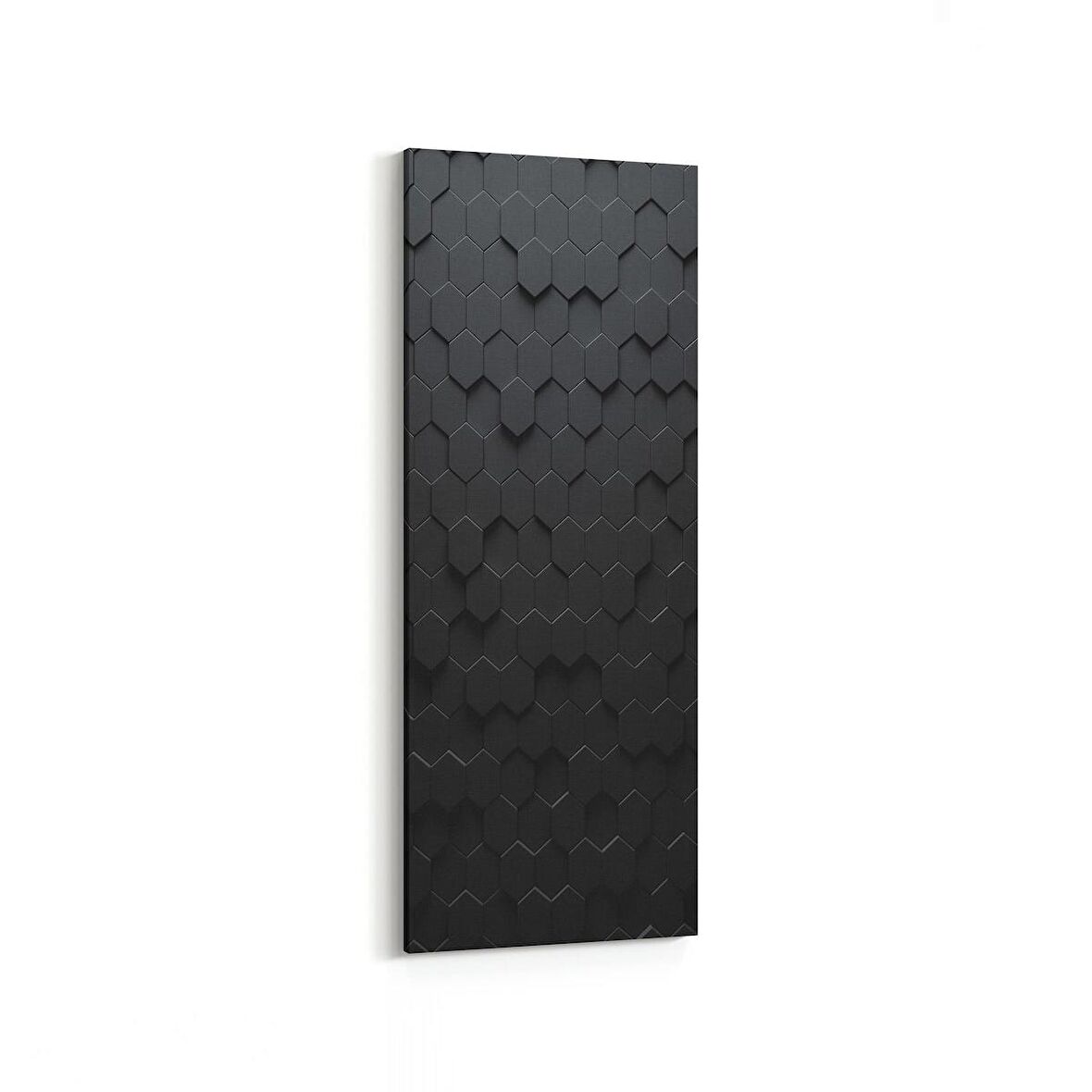 Olla 10051DI Abstract 3 Boyut Görsel Dikey İnce Kanvas Tablo (Ölçü: 40X120)
