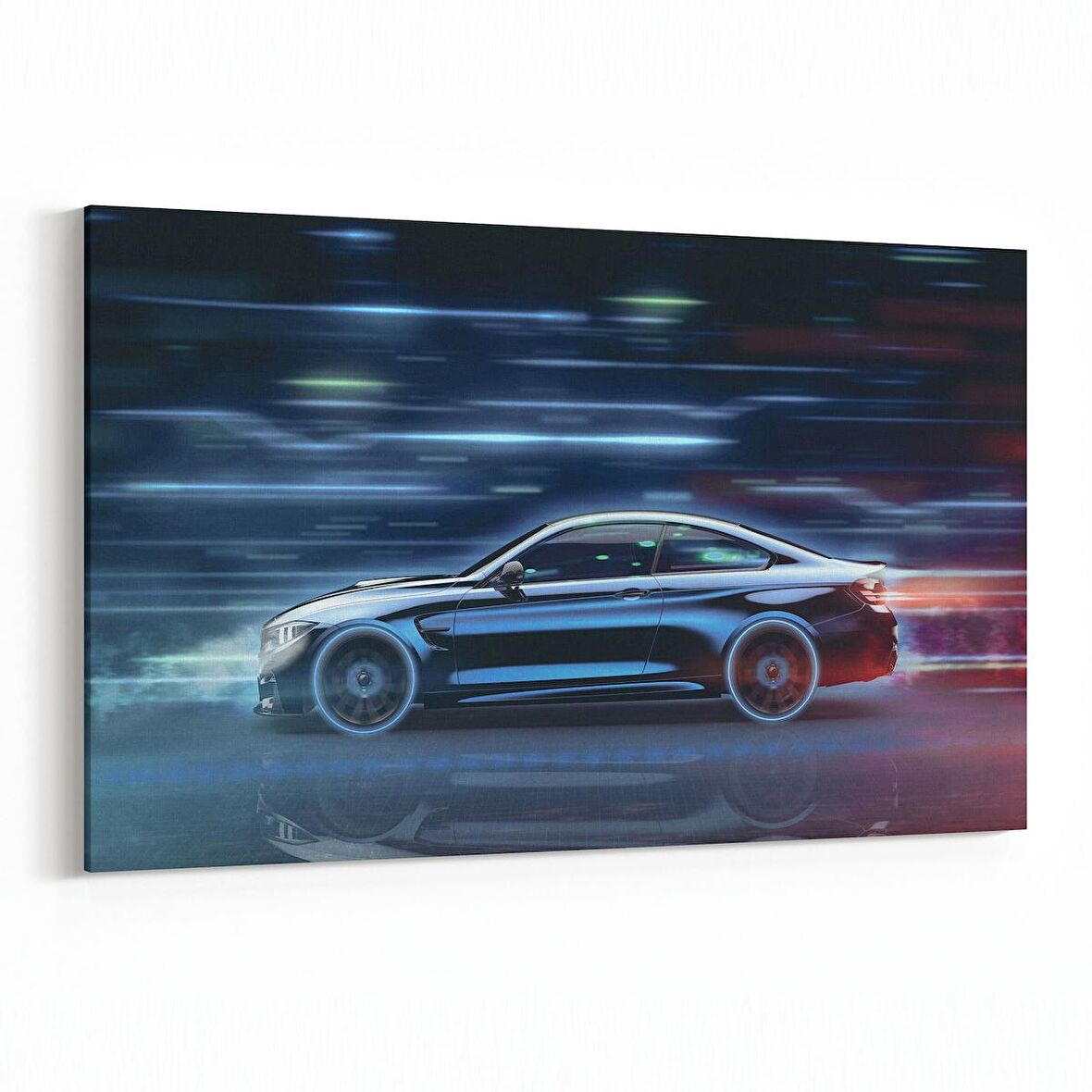 Olla 12385Y Araç Görseli Yatay Kanvas Tablo (Ölçü: 150X100)