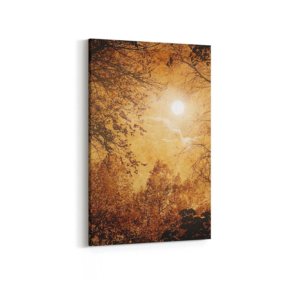 Olla 13219D Doğa / Manzara Görseli Dikey Kanvas Tablo (Ölçü: 60X90)