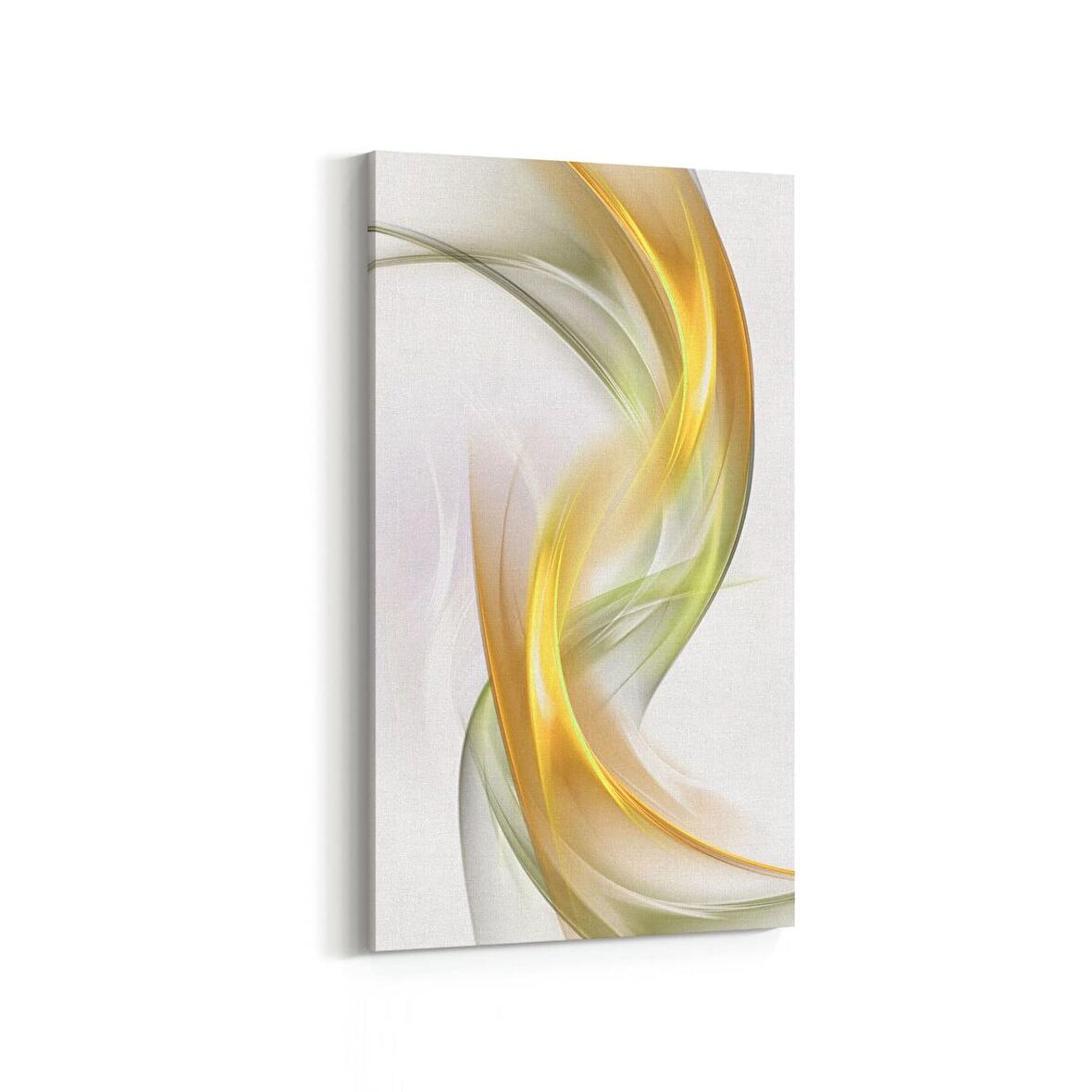 Olla 10067DD Abstract Görsel Dikey Dar Kanvas Tablo (Ölçü: 60X120)