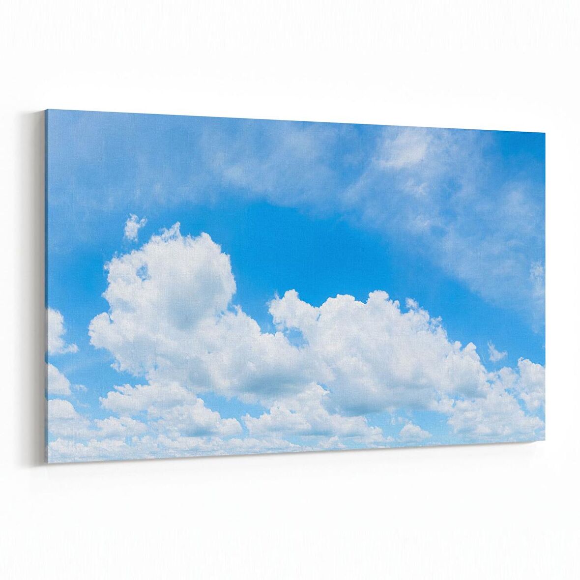 Olla 15763Y Gökyüzü Bulut Görseli  Yatay Kanvas Tablo (Ölçü: 70X50)