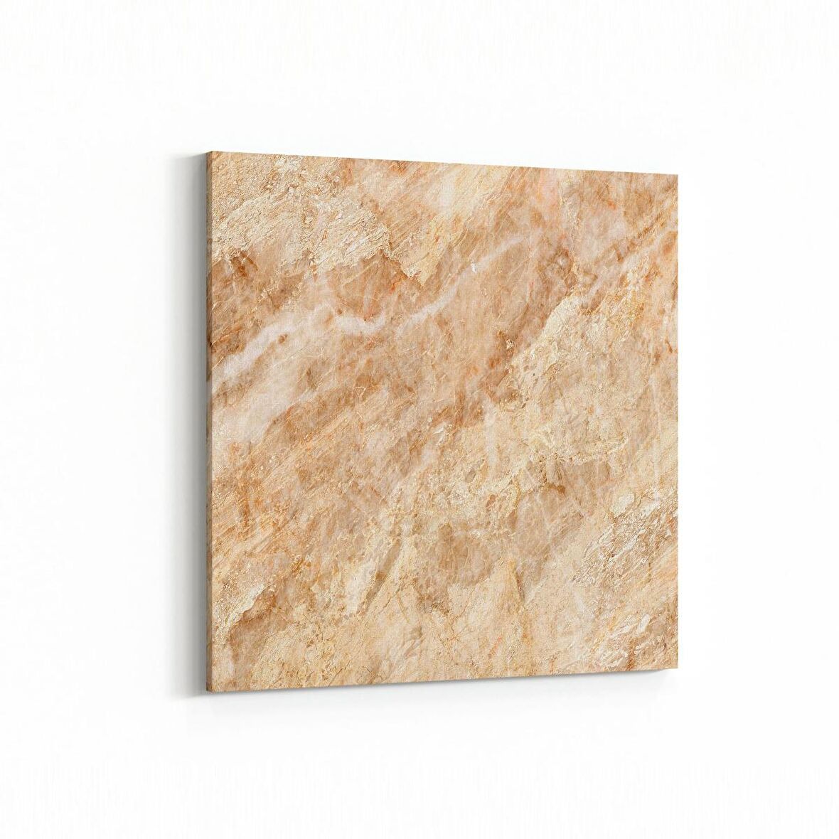 Olla 16720K Mermer Desen Görsel Kare Kanvas Tablo (Ölçü: 100X100)