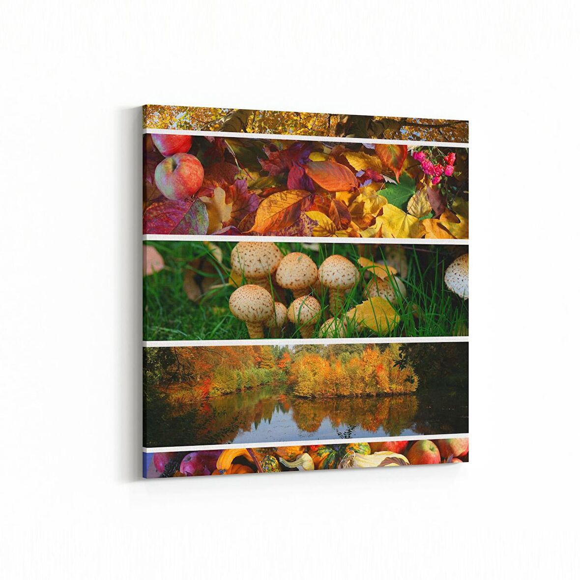 Olla 15105K Gıda Görseli Kare Kanvas Tablo (Ölçü: 25X25)