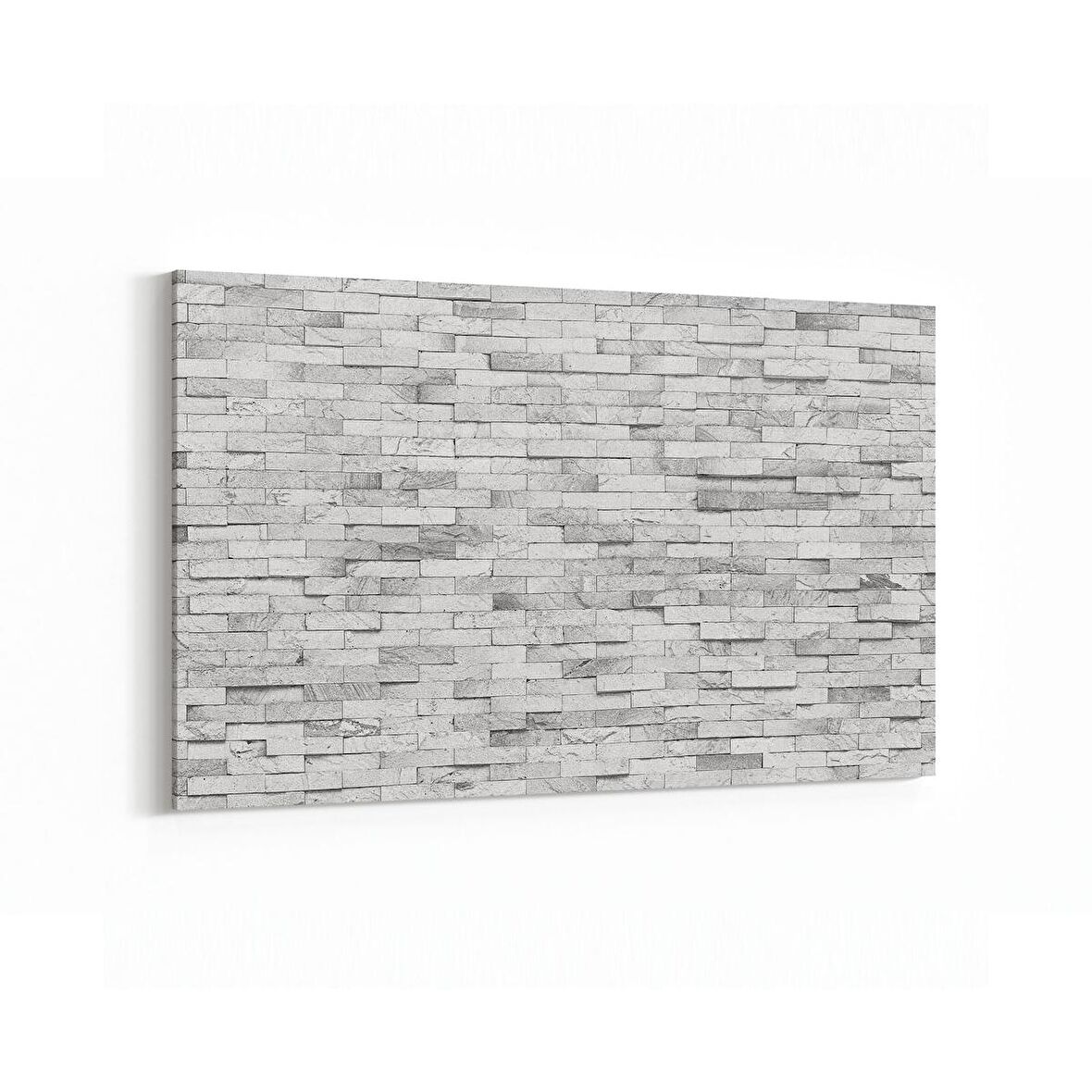Olla 17463Y Taş / Tuğla Görseli Yatay Kanvas Tablo (Ölçü: 150X100)