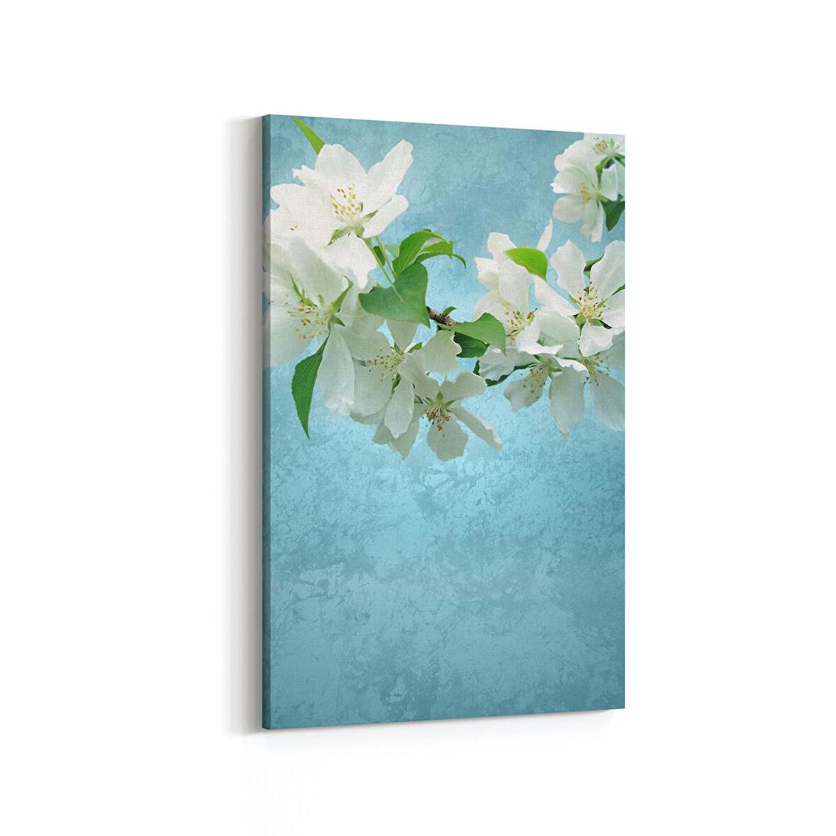Olla 11054D Ağaç Görseli Dikey Kanvas Tablo (Ölçü: 70X105)