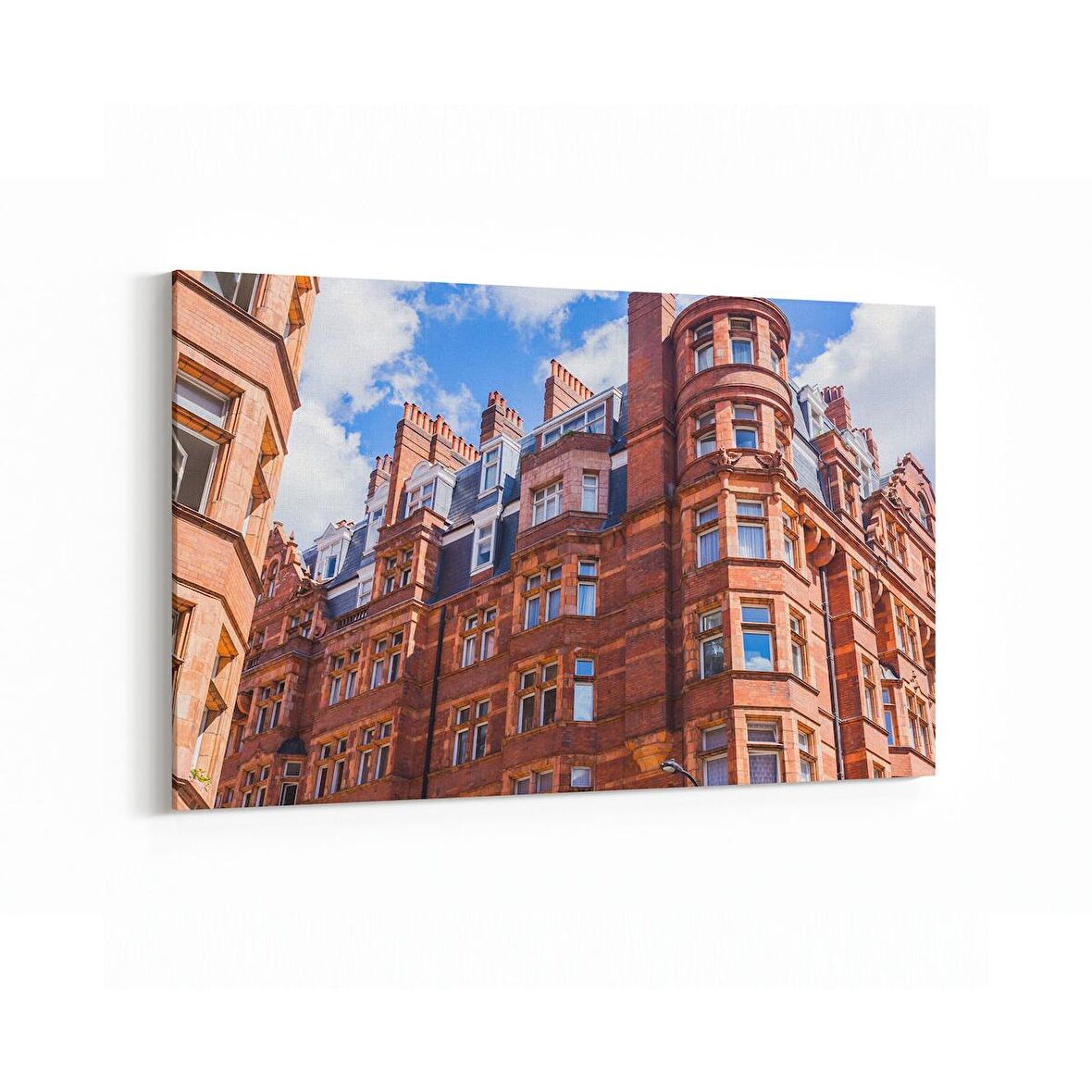 Olla 17992Y Yapı Görseli Yatay Kanvas Tablo (Ölçü: 45X30)