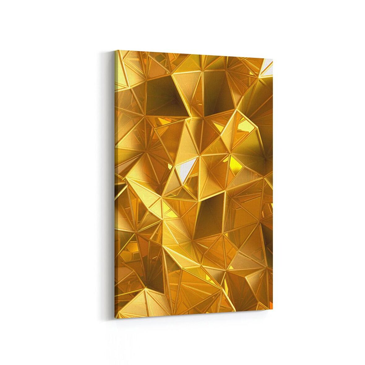 Olla 10153D Abstract Görsel Dikey Kanvas Tablo (Ölçü: 20X30)