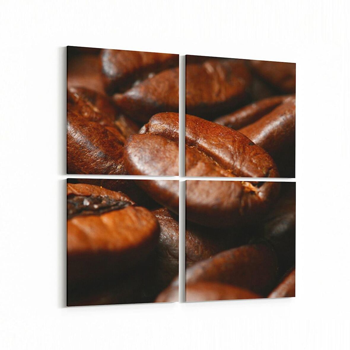 Olla 15078K4 Gıda Görseli Kare 4'lü Kanvas Tablo (Ölçü: 65X65)