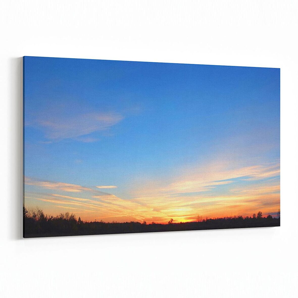 Olla 15934Y Günbatımı Görseli Yatay Kanvas Tablo (Ölçü: 90X60)