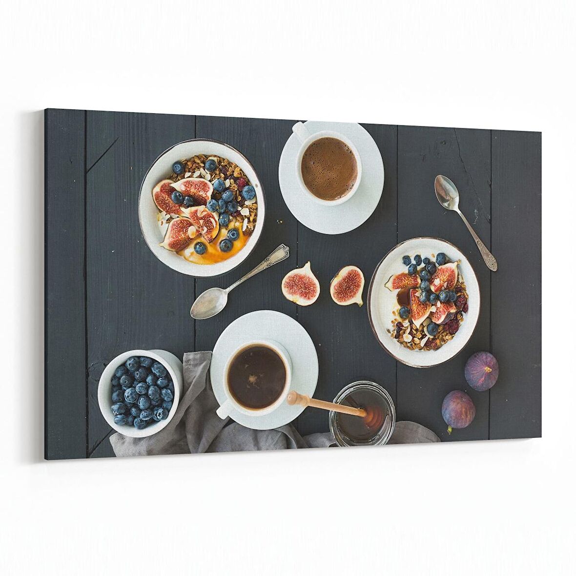 Olla 15162Y Gıda Görseli Yatay Kanvas Tablo (Ölçü: 70X50)