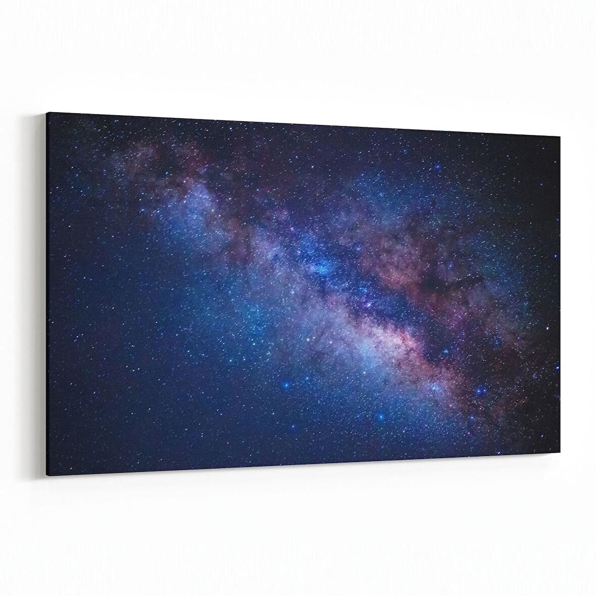 Olla 14719Y Gece Gökyüzü Görseli Yatay Kanvas Tablo (Ölçü: 90X60)