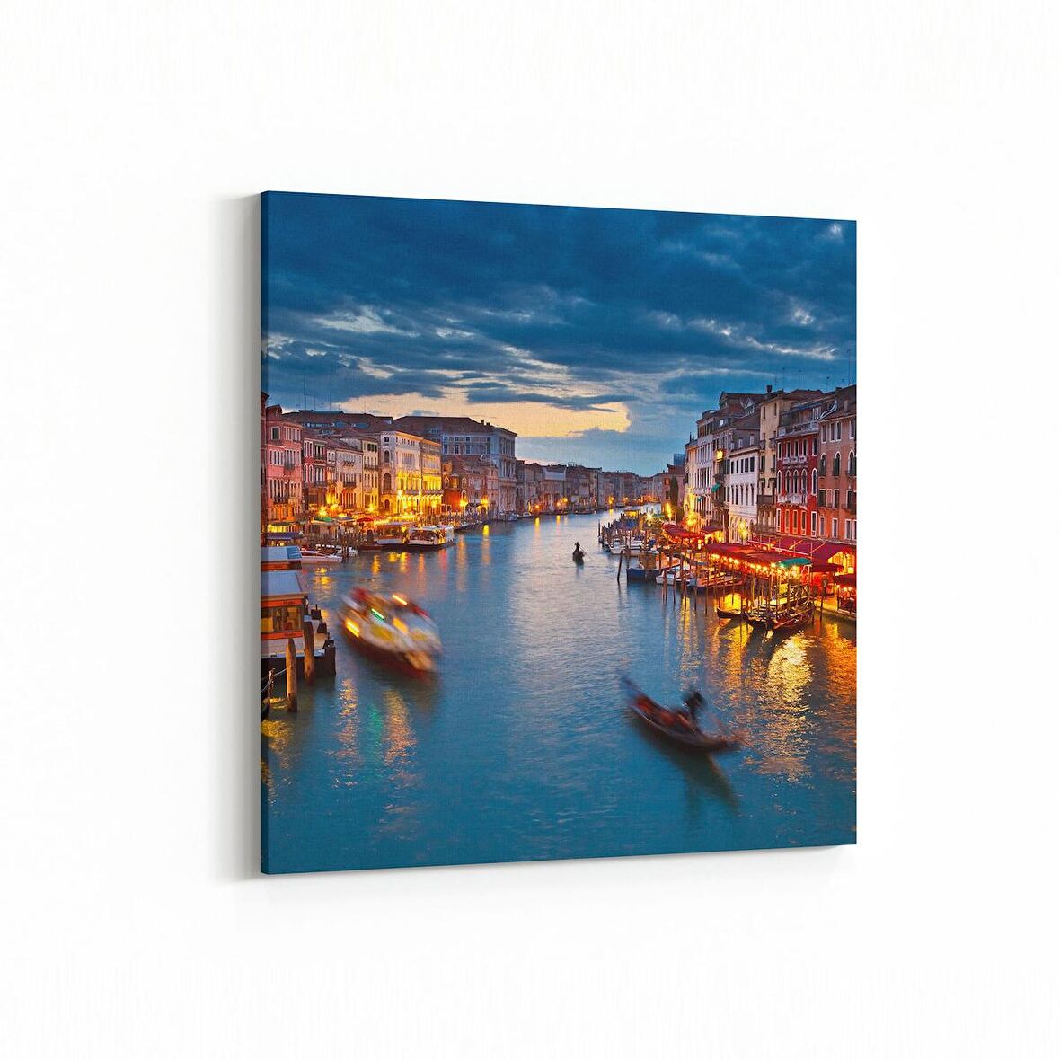 Olla 18886K Yapı Görseli Kare Kanvas Tablo (Ölçü: 25X25)