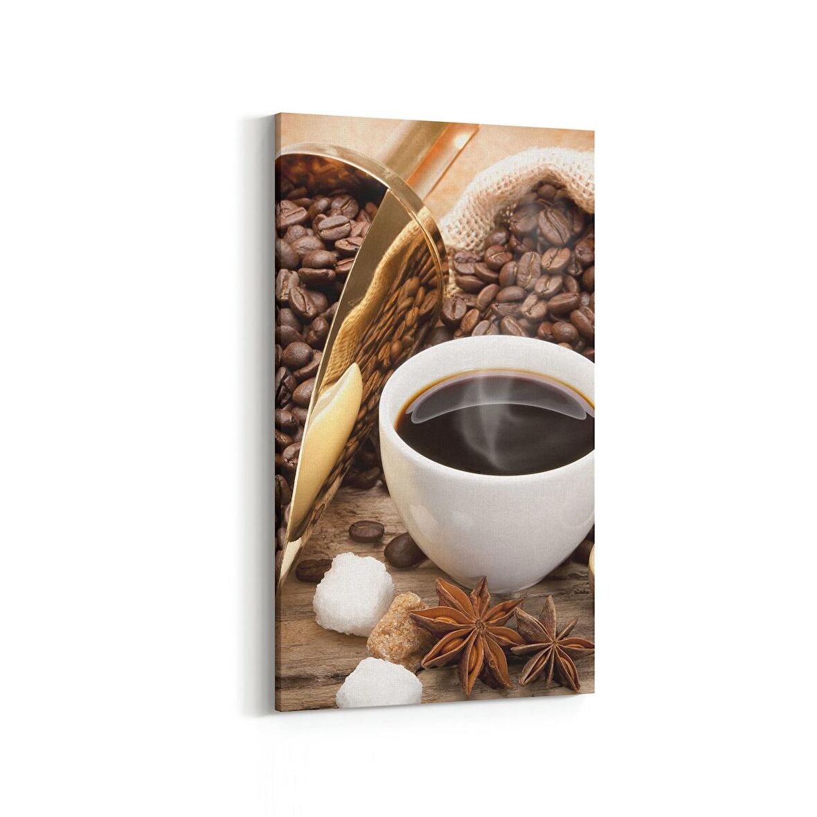 Olla 15089DD Gıda Görseli Dikey Dar Kanvas Tablo (Ölçü: 40X80)