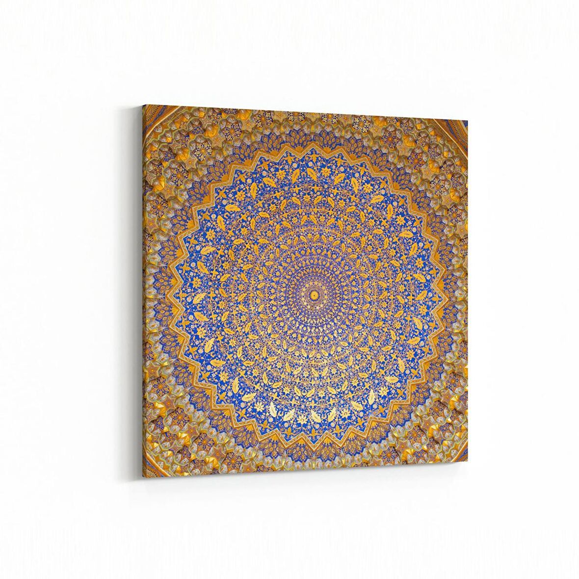 Olla 18533K Yapı Görseli Kare Kanvas Tablo (Ölçü: 25X25)