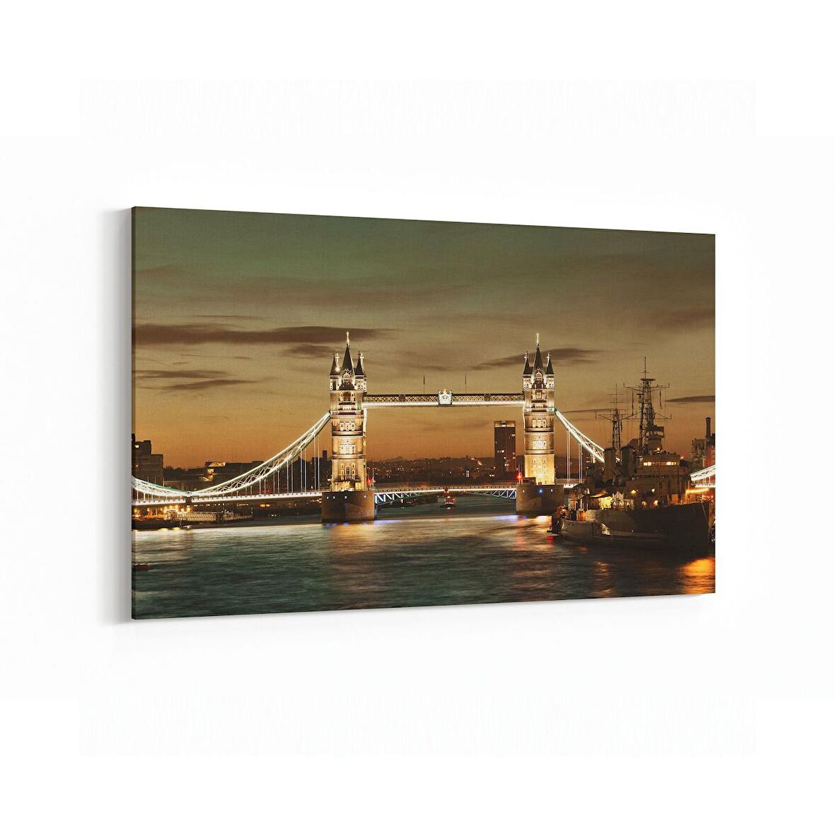 Olla 18420Y Yapı Görseli Yatay Kanvas Tablo (Ölçü: 90X60)