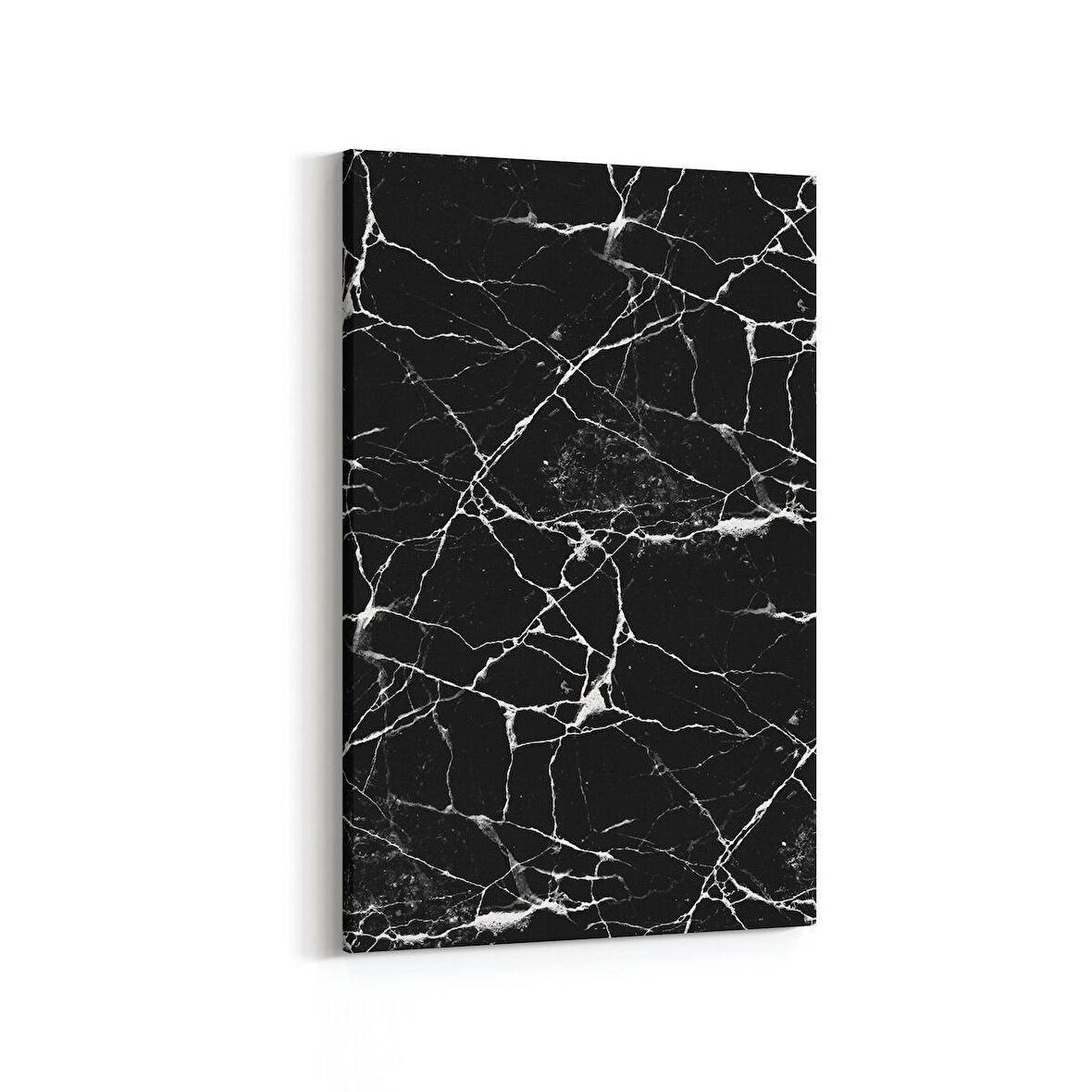 Olla 16733D Mermer Desen Görsel Dikey Kanvas Tablo (Ölçü: 20X30)