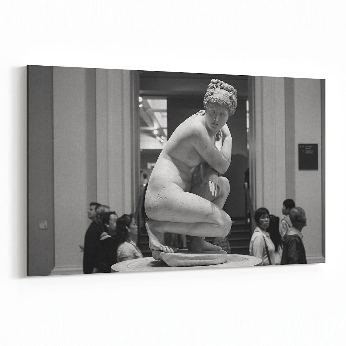 Olla 16255Y Heykel / Sanat Görseli Yatay Kanvas Tablo (Ölçü: 45X30)