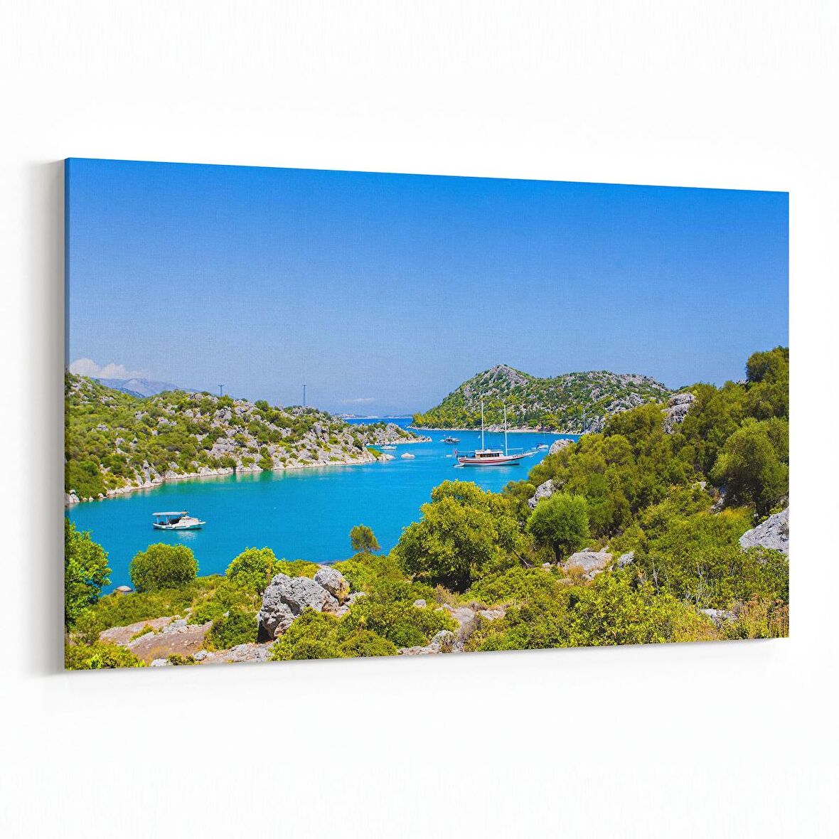 Olla 14455Y Doğa / Manzara Görseli Yatay Kanvas Tablo (Ölçü: 30X20)