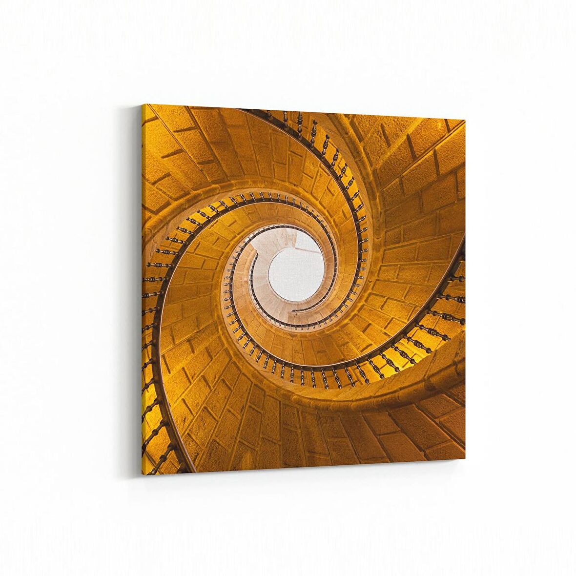 Olla 18047K Yapı Görseli Kare Kanvas Tablo (Ölçü: 30X30)