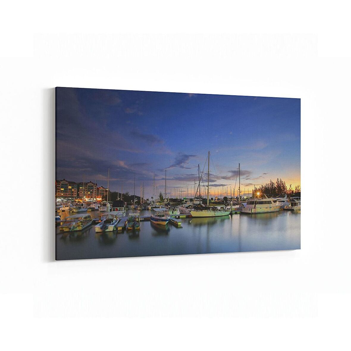 Olla 18534Y Yapı Görseli Yatay Kanvas Tablo (Ölçü: 70X50)