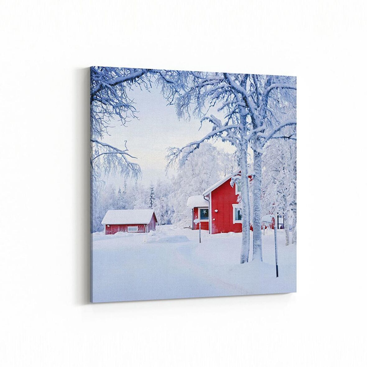 Olla 18800K Yapı Görseli Kare Kanvas Tablo (Ölçü: 25X25)