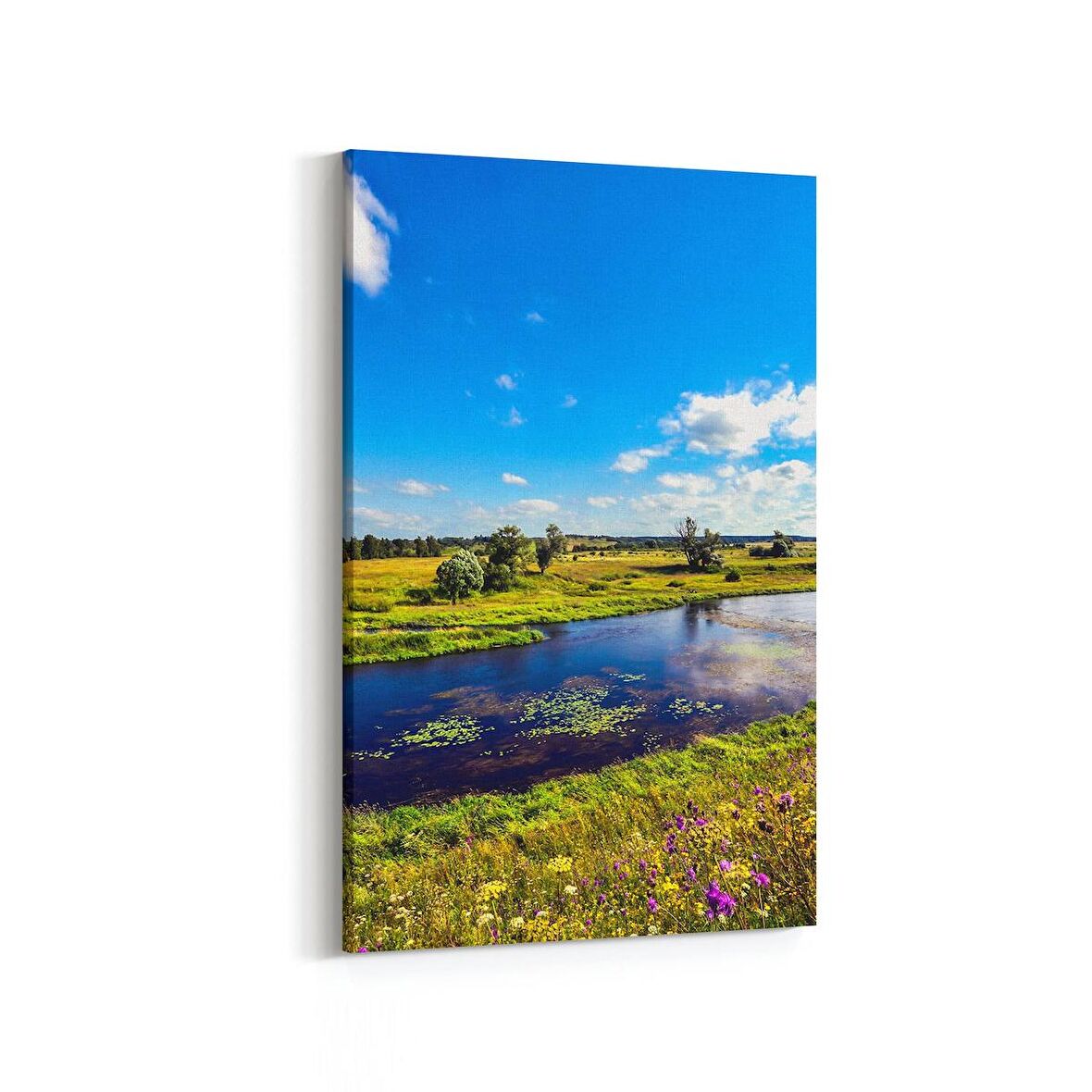 Olla 13187D Doğa / Manzara Görseli Dikey Kanvas Tablo (Ölçü: 100X150)