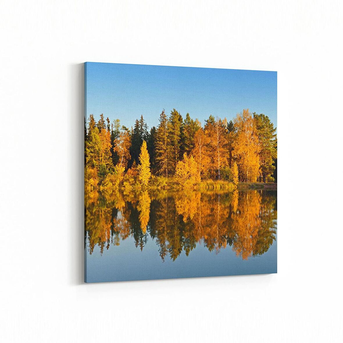 Olla 13200K Doğa / Manzara Görseli Kare Kanvas Tablo (Ölçü: 25X25)