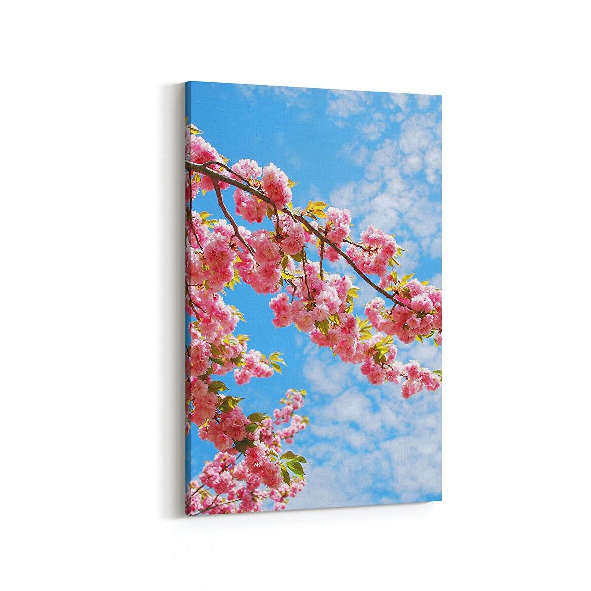 Olla 10467D Ağaç Görseli Dikey Kanvas Tablo (Ölçü: 70X105)