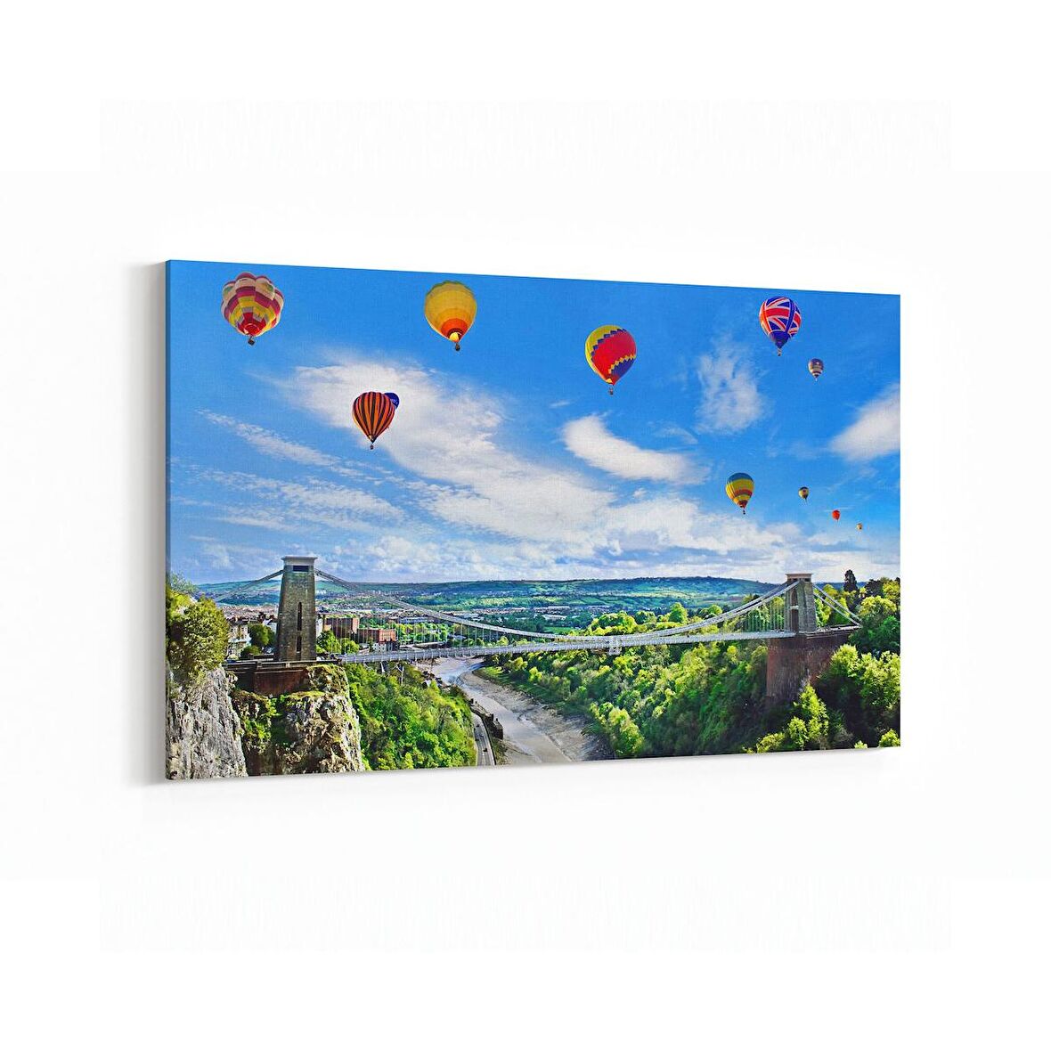 Olla 18919Y Yapı Görseli Yatay Kanvas Tablo (Ölçü: 45X30)