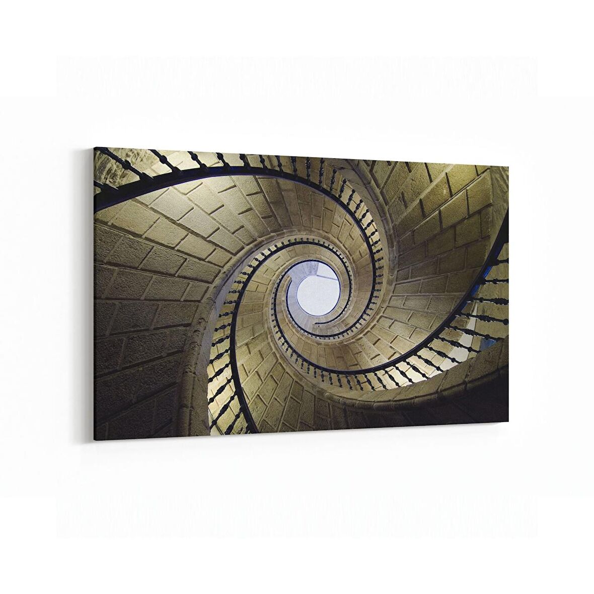 Olla 17924Y Yapı Görseli Yatay Kanvas Tablo (Ölçü: 120X80)