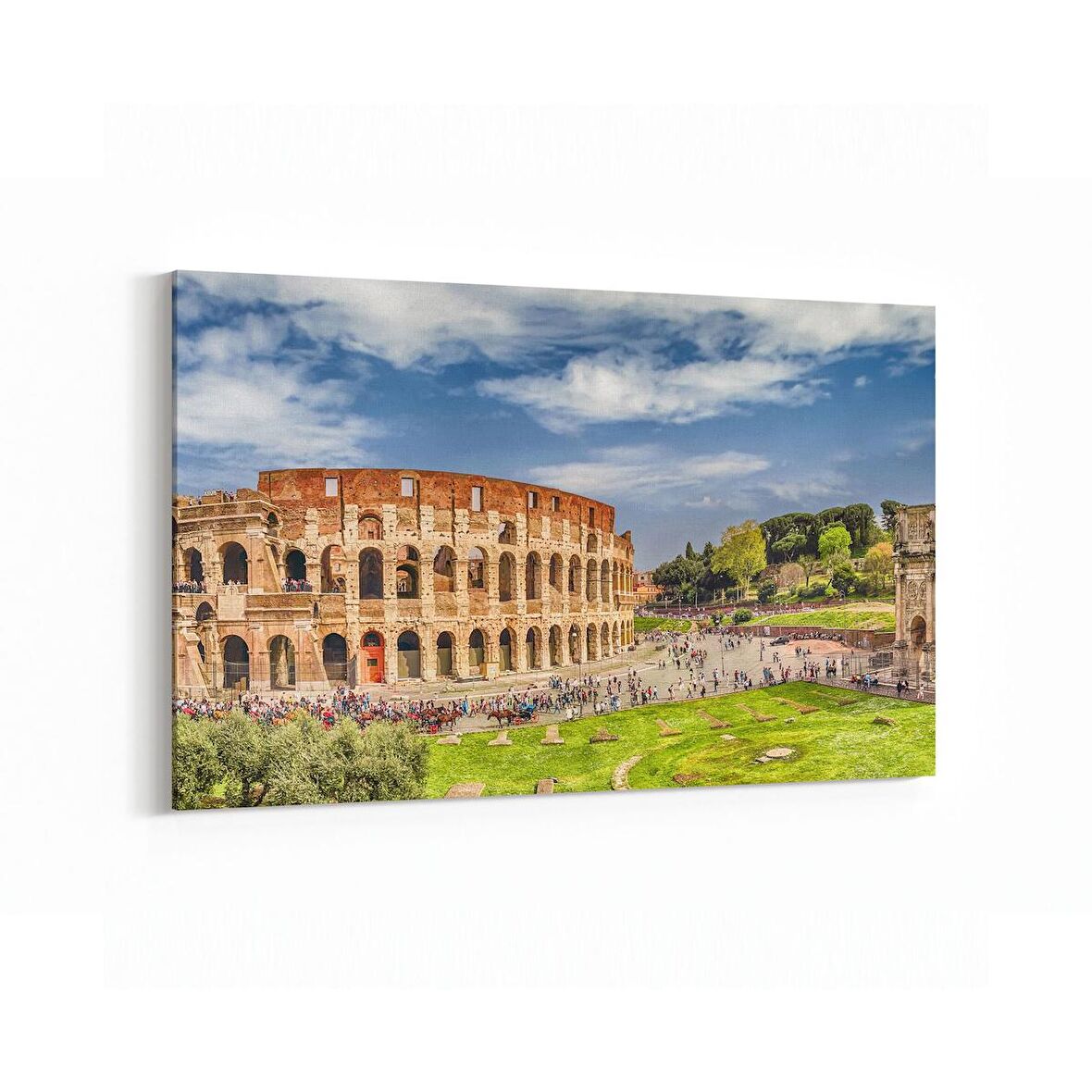 Olla 18571Y Yapı Görseli Yatay Kanvas Tablo (Ölçü: 30X20)