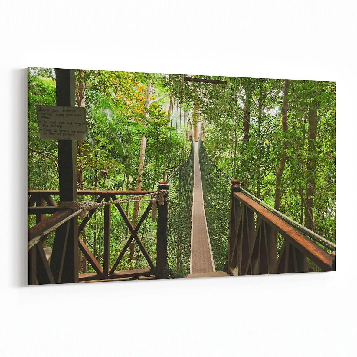 Olla 13669Y Doğa / Manzara Görseli Yatay Kanvas Tablo (Ölçü: 120X80)