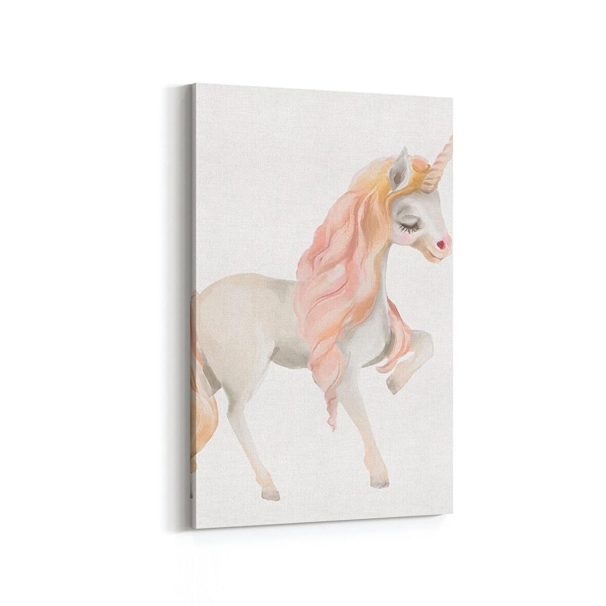 Olla 12713D Çocuk Odası Görseli Dikey Kanvas Tablo (Ölçü: 100X150)